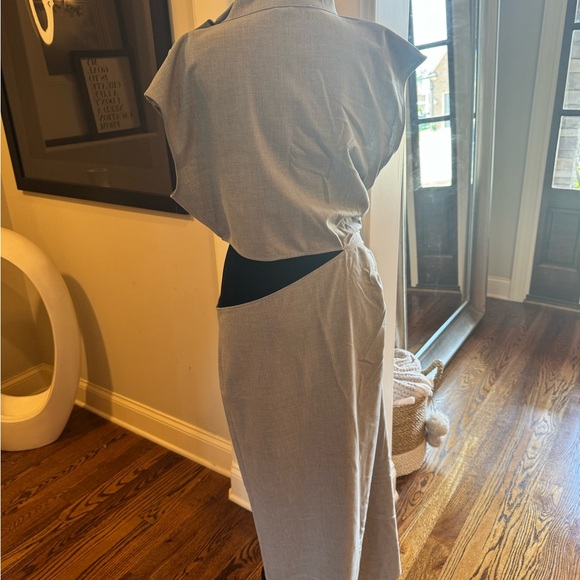 Zara Dress w/Side Cutout and Mock Neck XL - Picture 6 of 8